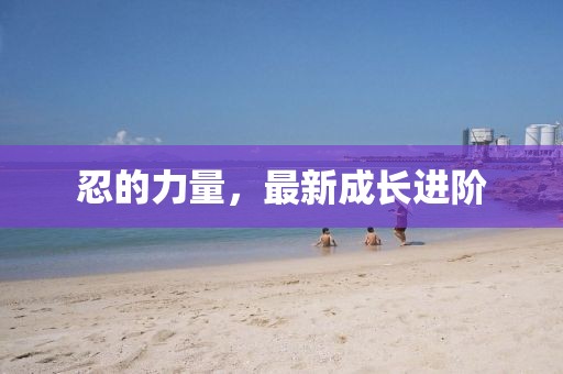 忍的力量，最新成長(zhǎng)進(jìn)階