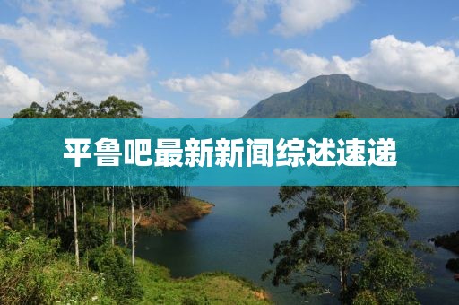 平魯吧最新新聞綜述速遞