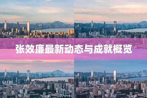 張效廉最新動(dòng)態(tài)與成就概覽