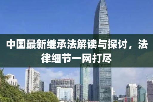 中國(guó)最新繼承法解讀與探討，法律細(xì)節(jié)一網(wǎng)打盡