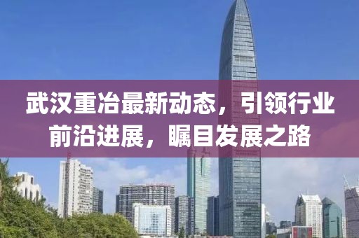 武漢重冶最新動態(tài)，引領(lǐng)行業(yè)前沿進展，矚目發(fā)展之路