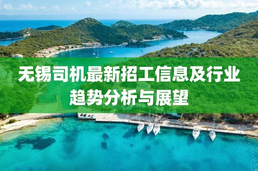 無錫司機最新招工信息及行業(yè)趨勢分析與展望