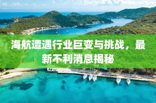 海航遭遇行業(yè)巨變與挑戰(zhàn)，最新不利消息揭秘