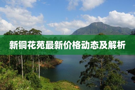 新銅花苑最新價格動態(tài)及解析