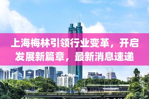 上海梅林引領(lǐng)行業(yè)變革，開(kāi)啟發(fā)展新篇章，最新消息速遞