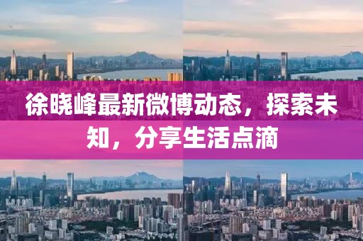 徐曉峰最新微博動(dòng)態(tài)，探索未知，分享生活點(diǎn)滴