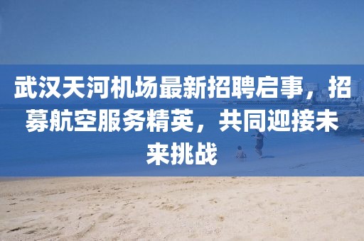 武漢天河機(jī)場(chǎng)最新招聘啟事，招募航空服務(wù)精英，共同迎接未來(lái)挑戰(zhàn)