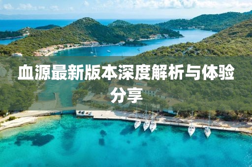 血源最新版本深度解析與體驗分享