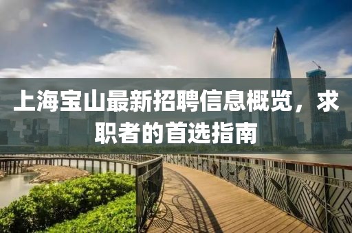 上海寶山最新招聘信息概覽，求職者的首選指南