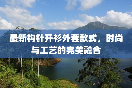 最新鉤針開衫外套款式，時(shí)尚與工藝的完美融合