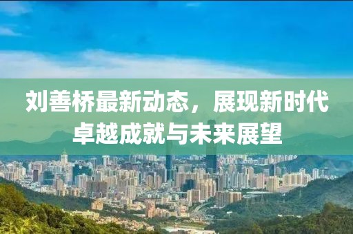 劉善橋最新動態(tài)，展現(xiàn)新時代卓越成就與未來展望