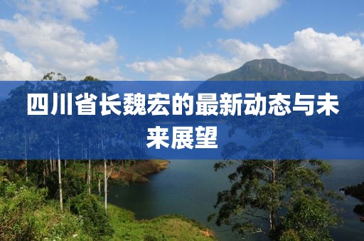 四川省長魏宏的最新動(dòng)態(tài)與未來展望