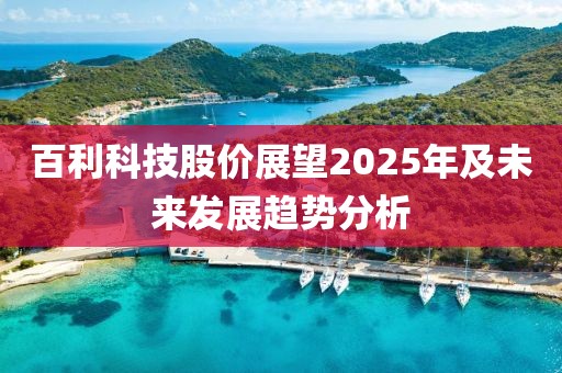 百利科技股價展望2025年及未來發(fā)展趨勢分析
