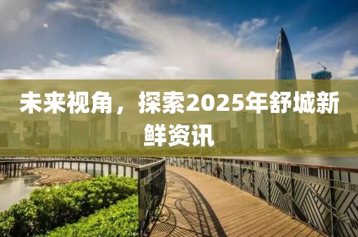 未來(lái)視角，探索2025年舒城新鮮資訊