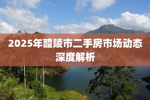 2025年醴陵市二手房市場(chǎng)動(dòng)態(tài)深度解析
