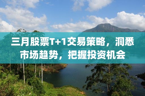 三月股票T+1交易策略，洞悉市場(chǎng)趨勢(shì)，把握投資機(jī)會(huì)