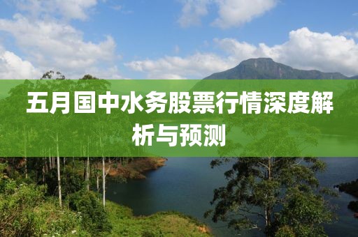 五月國中水務(wù)股票行情深度解析與預(yù)測
