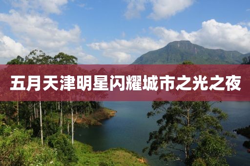 五月天津明星閃耀城市之光之夜