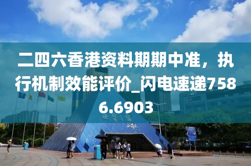 二四六香港資料期期中準，執(zhí)行機制效能評價_閃電速遞7586.6903
