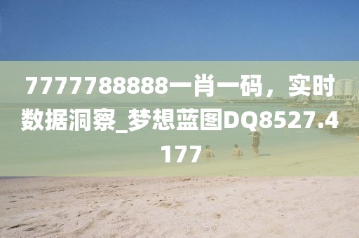 7777788888一肖一碼，實時數(shù)據(jù)洞察_夢想藍(lán)圖DQ8527.4177