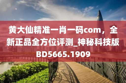 黃大仙精準(zhǔn)一肖一碼com，全新正品全方位評測_神秘科技版BD5665.1909