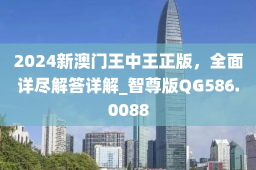 2024新澳門王中王正版，全面詳盡解答詳解_智尊版QG586.0088