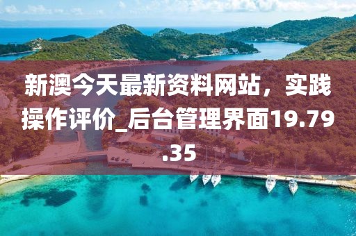 新澳今天最新資料網(wǎng)站，實踐操作評價_后臺管理界面19.79.35