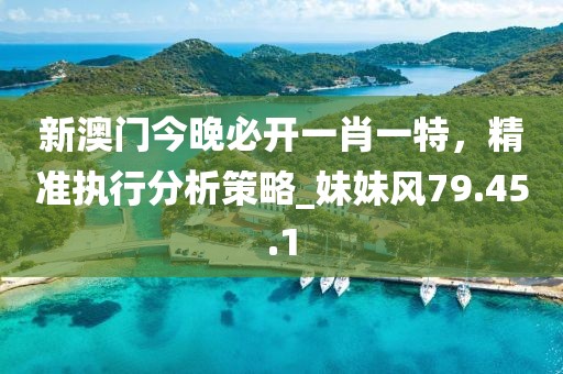 新澳門今晚必開一肖一特，精準(zhǔn)執(zhí)行分析策略_妹妹風(fēng)79.45.1