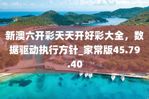 新澳六開(kāi)彩天天開(kāi)好彩大全，數(shù)據(jù)驅(qū)動(dòng)執(zhí)行方針_家常版45.79.40