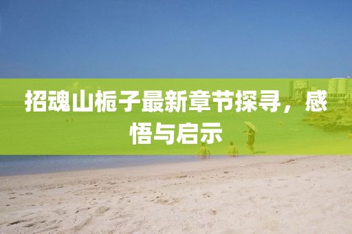 招魂山梔子最新章節(jié)探尋，感悟與啟示
