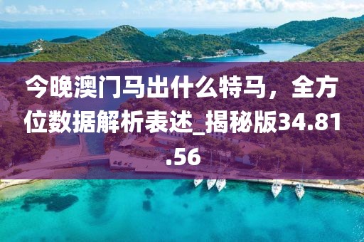 今晚澳門馬出什么特馬，全方位數(shù)據(jù)解析表述_揭秘版34.81.56