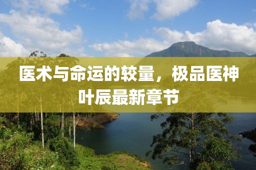 醫(yī)術與命運的較量，極品醫(yī)神葉辰最新章節(jié)